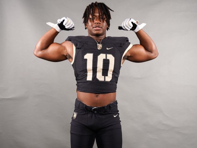 Rivals 3-star OLB prospect Tyler Cooks during his unofficial visit to Army West Point