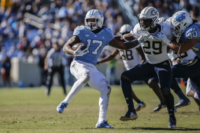 UNC junior wide receiver and return man Anthony Ratliff-Williams has become a big-play threat after originally being recruited to play quarterback.
