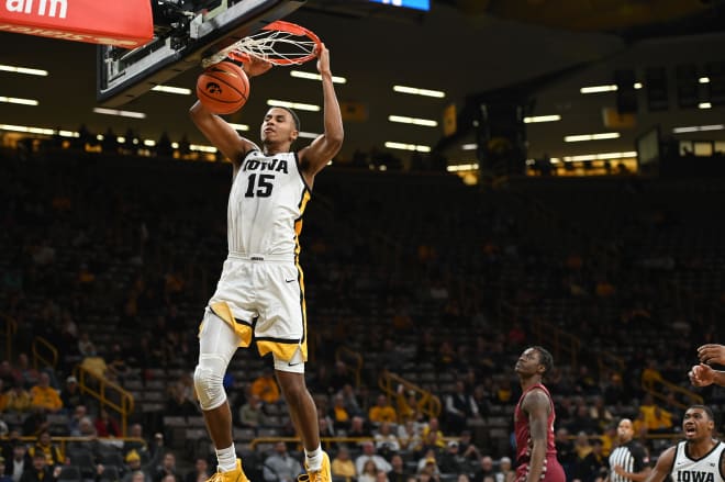 Keegan Murray leads the Hawkeyes against Alabama State. 