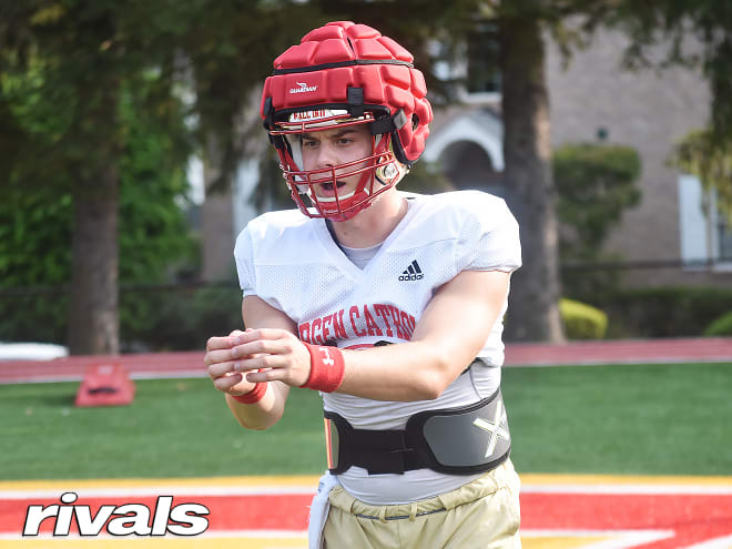 Oradell (N.J.) Bergen Catholic quarterback and Notre Dame Fighting Irish football commit Steven Angeli