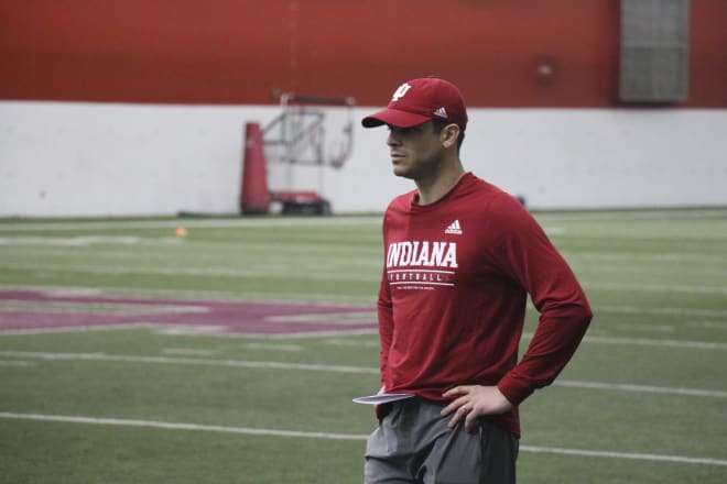 Guerrieri is entering his first season as the co-defensive coordinator and defensive backs coach in Bloomington.