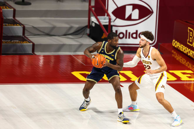 Michigan Wolverines basketball senior guard Chaundee Brown led the Maize and Blue with 14 points.
