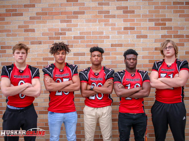 Omaha Westside returns an impressive group including (L-R): Cole Payton, Koby Bretz, Avante Dickerson, Raoul Kolani and Cade Haberman.