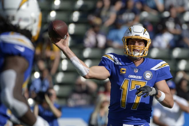 Philip Rivers has thrown for 386 career touchdown passes.
