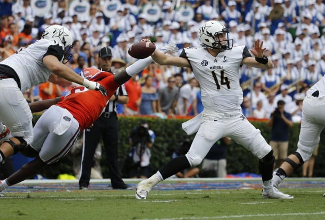 Quarterback Kyle Shurmur has the potential to cause a few problems for the Bulldogs.