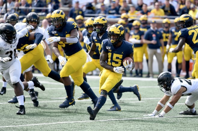 Michigan Wolverines football freshman wideout Giles Jackson's 97-yard kick return for a touchdown last Saturday at Maryland was the program's first since then-sophomore cornerback Ambry Thomas took one to the house 99 yards last season at Notre Dame.