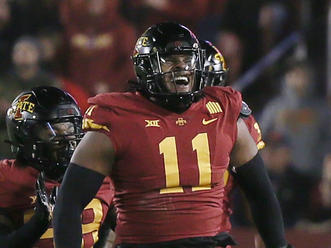 Tyler Onyedim became one of the anchors of Iowa State's defensive line in 2023.
