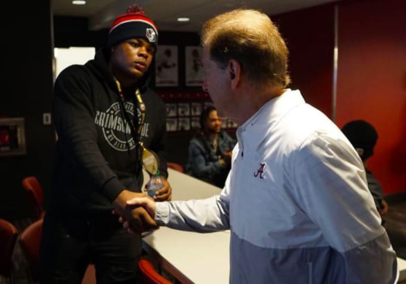 Khurtiss Perry took his official visit to Alabama this past weekend.