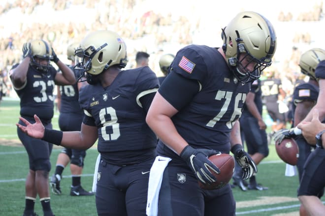 Peyton Reeder is perhaps Army's top returning offensive lineman, but the junior must stay healthy