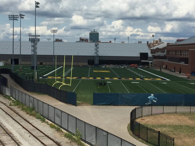 Michigan Wolverines football practice field