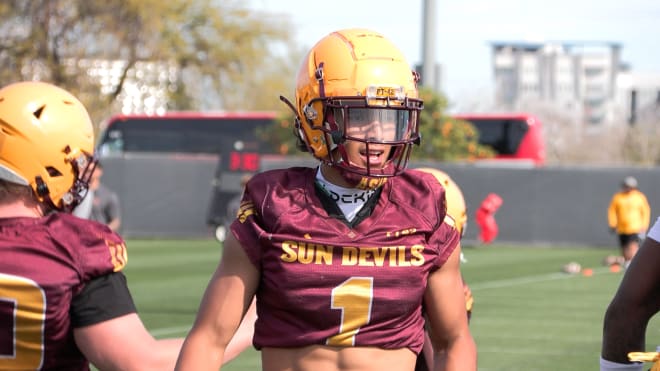 Xavier Guillory enjoys a fast start to Arizona State spring practices ...