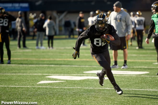 Sophomore receiver Harry Ballard was among those not listed on Missouri's roster, but he could return.