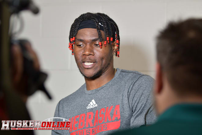 Nebraska wide receiver Zavier Betts