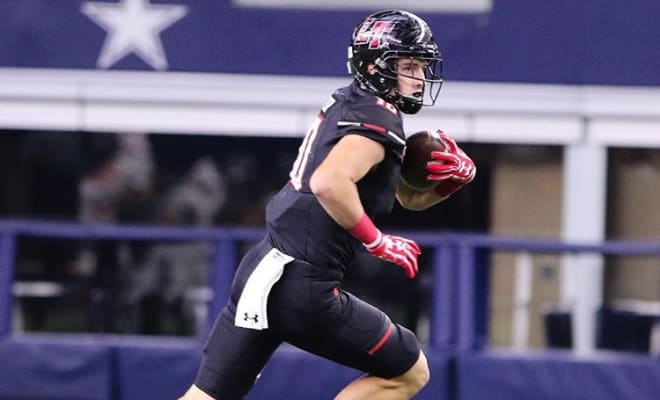 Tight end Cade Brewer hopes to decide between SMU and Texas this week. 
