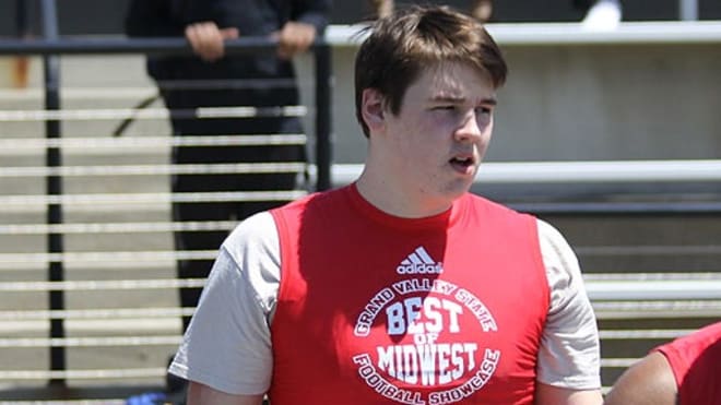 Caleb Tiernan is ranked as a four-star according to Rivals and has interest from Notre Dame.
