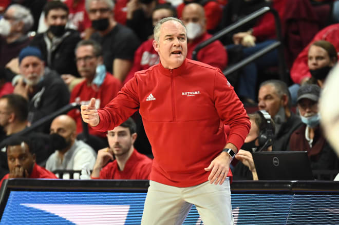Rutgers head coach Steve Pikiell.