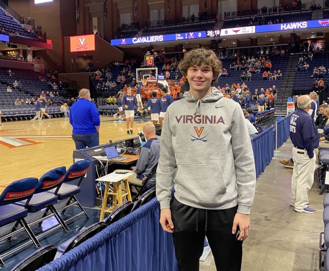 Class of 2025 forward Colt Langdon really enjoyed his recent trip to Charlottesville.