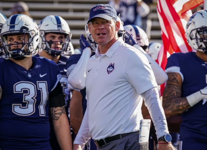 UConn Huskies' Head Coach Jim Mora