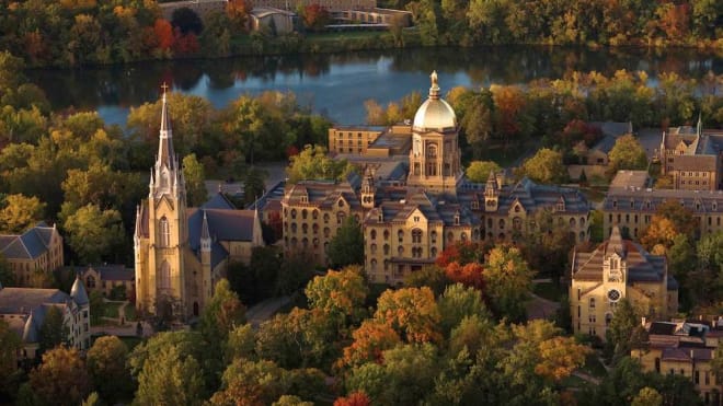 The University of Notre Dame campus