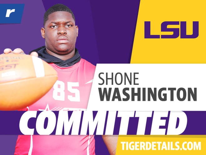 rivals com four star dt shone washington commits to lsu