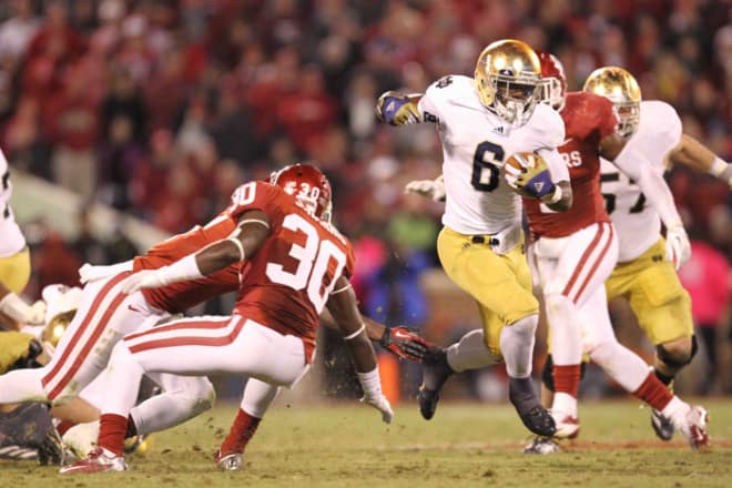 Notre Dame's 30-13 win at No. 8 Oklahoma might be its most memorable so far in the 21st century.