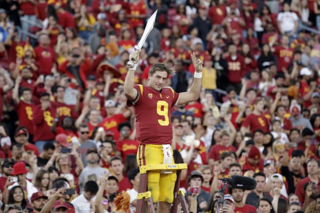 Freshman Kedon Slovis is not only the story of USC's season, but one of the great stories in college football.