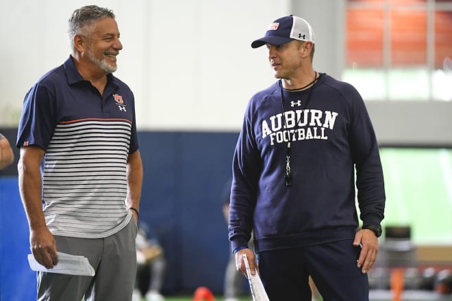 Pearl and Harsin welcomed a number of top prospects to Auburn this past week.