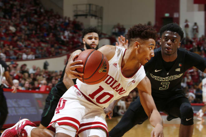 Indiana guard Rob Phinisee missed the team's fourth game of the season. (USA Today Images) 
