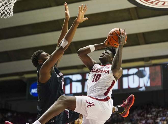 Charles Bediako during a game against South Carolina last year