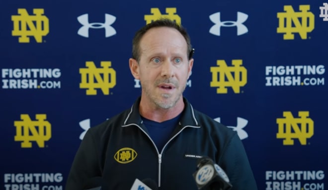 Former Denver Broncos head strength-and-conditioning coach Loren Landow is bringing a new approach to the job of director of football performance at Notre Dame.