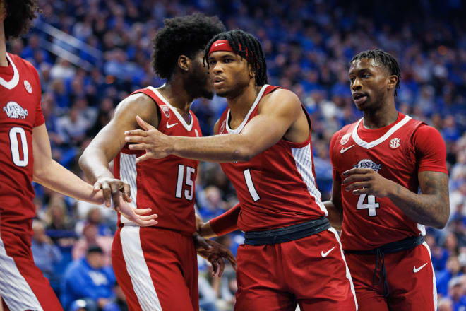 Ricky Council led Arkansas with 20 points in Tuesday's win over Kentucky.