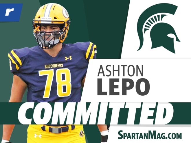 Ashton Lepo committed to Michigan State on Friday