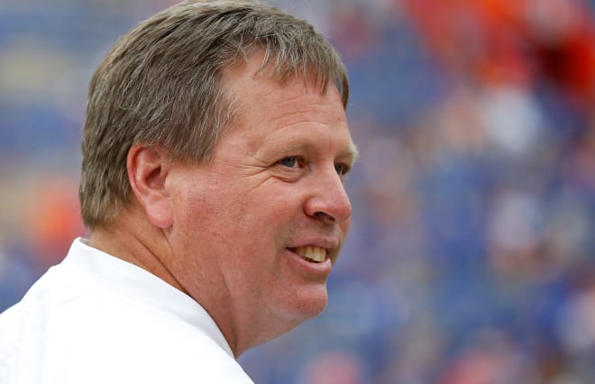 Florida has only appeared in the AP top 10 for only 4 of 32 weeks under Jim McElwain