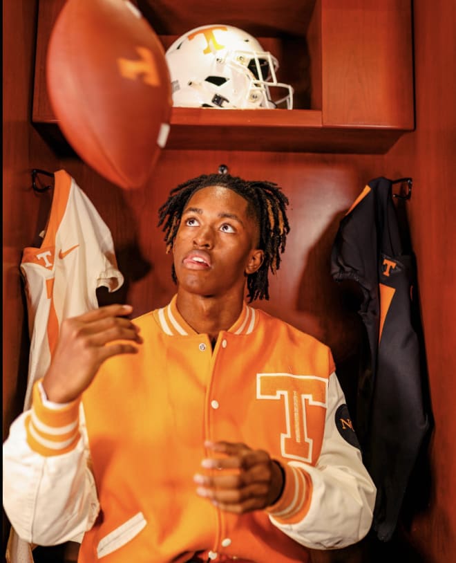 Sidney Walton on his visit to Tennessee.