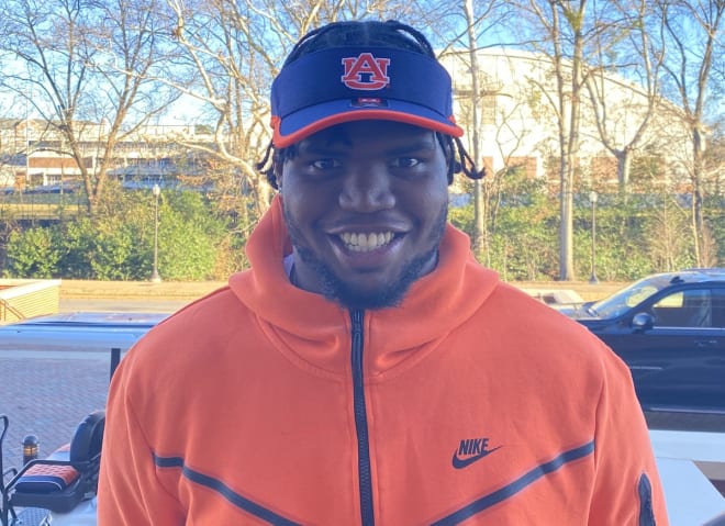 Lawrence Johnson committed to Auburn Saturday.