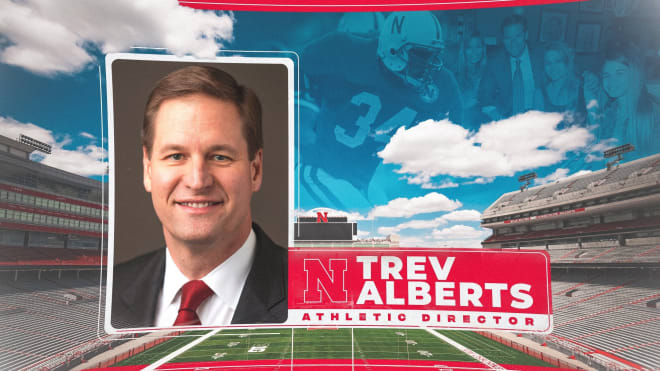 Nebraska announces former Husker great Trev Alberts as its new athletic director.