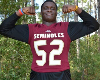 NC State Wolfpack football recruit offensive tackle Anthony Belton