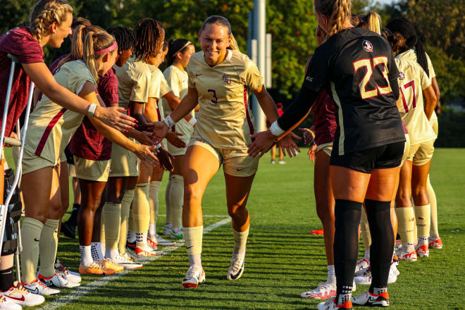 Taylor Huff scored in FSU's wins on Thursday and Sunday.