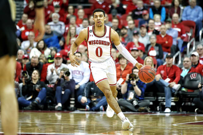 Point guard D'Mitrik Trice has a career assist-to-turnover ratio of 2.03, currently ranked in a tie for fifth all-time at Wisconsin.