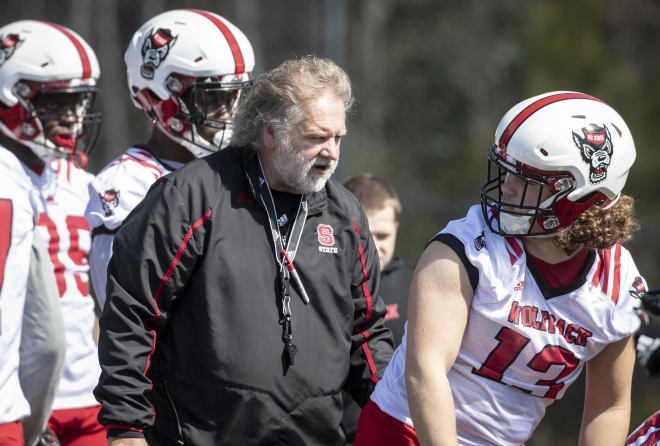Huxtable is about to begin his seventh season as NC State’s defensive coordinator.