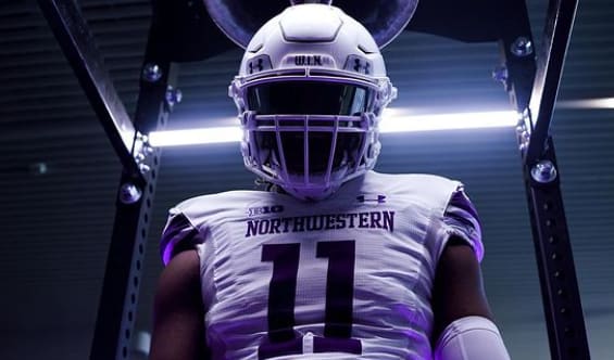 Tyler Simmons took an official visit to Northwestern on June 2-4.