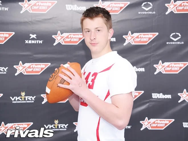 QB Finn Collins is the earliest pledge in the 2021 class commiting on 4/720 and is a Top-35 California player