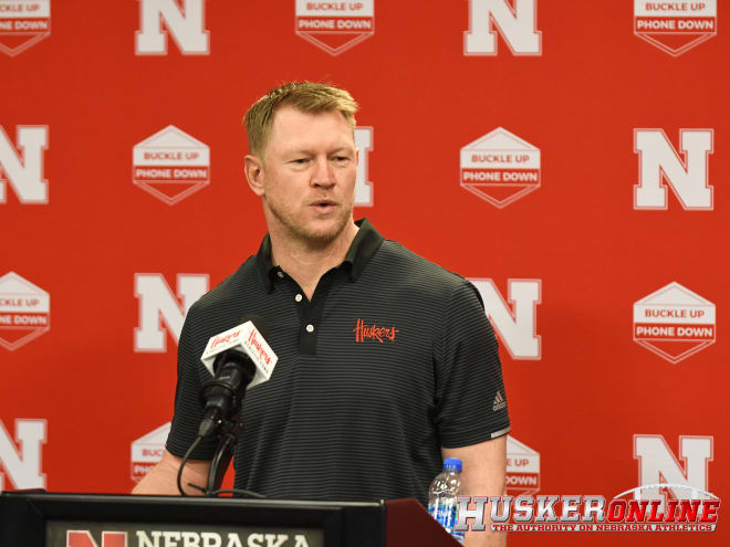 Nebraska head coach Scott Frost. 