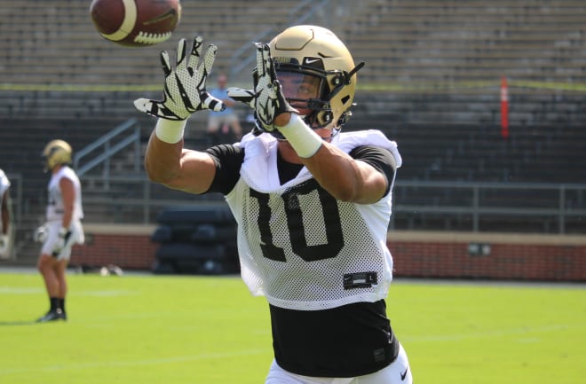 Freshman cornerback and nickel back Cam Allen seems poised for a role right away for Purdue this season