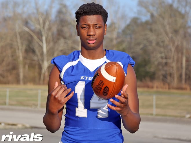 Three-star 2020 safety De'Rickey Wright was pumped to land an Irish offer