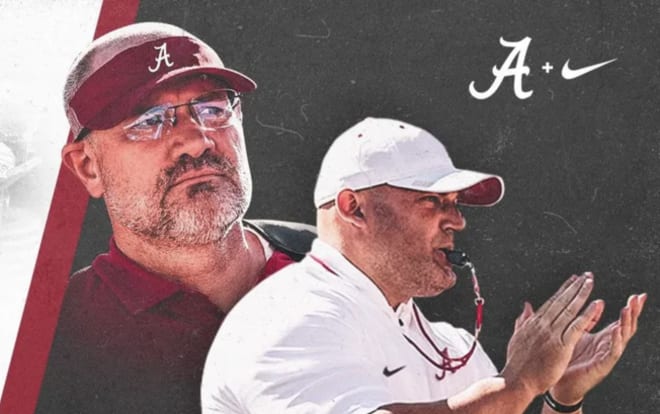 Alabama strength and conditioning coordinators Dr. Matt Rhea (left) and David Ballou (right). Illustration | Alabama Athletics 