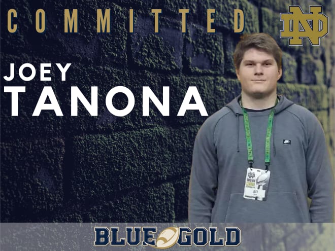 Zionsville (Ind.) High four-star offensive tackle and Notre Dame commit Joey Tanona