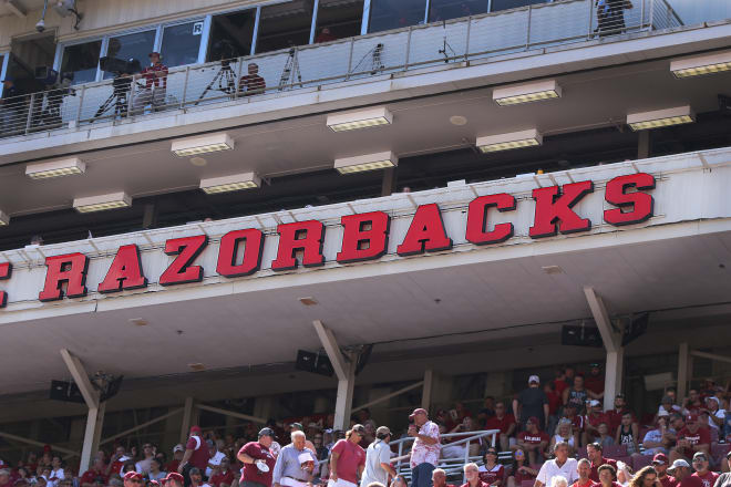 Donald W. Reynolds Razorback Stadium hosted decade-low crowd numbers in 2019.