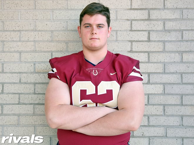 Offensive line prospect Aidan Perkins is a welcome addition to Army's 2020 recruiting class