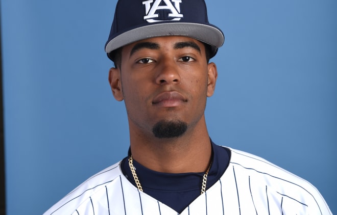 Palacios is expected to begin the season as Auburn's starting left fielder.